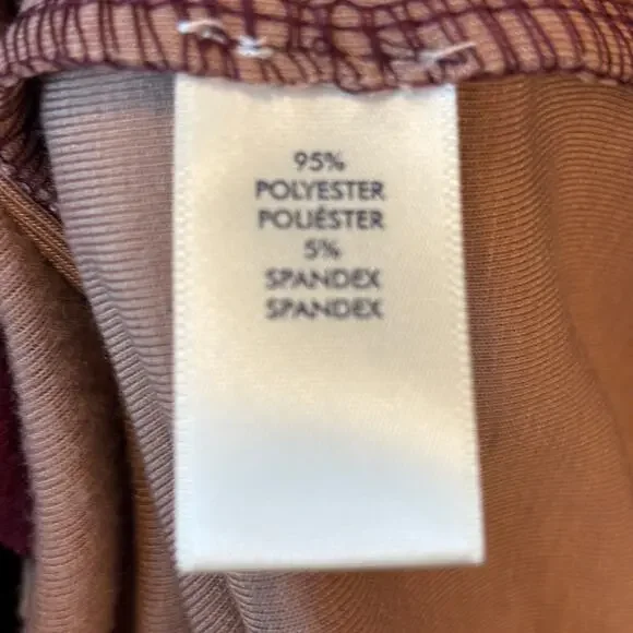 BKE Tri Color Cozy Sweater Turtleneck Longsleeve Women's Medium Artsy - Picture 7 of 8